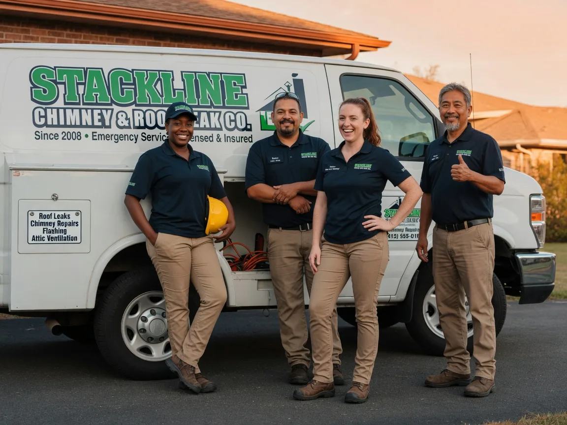 Chimney flashing repair company in Neopit, WI